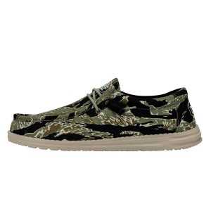 Multicolor Camo Hey Dude Wally Camouflage | HOYK03651