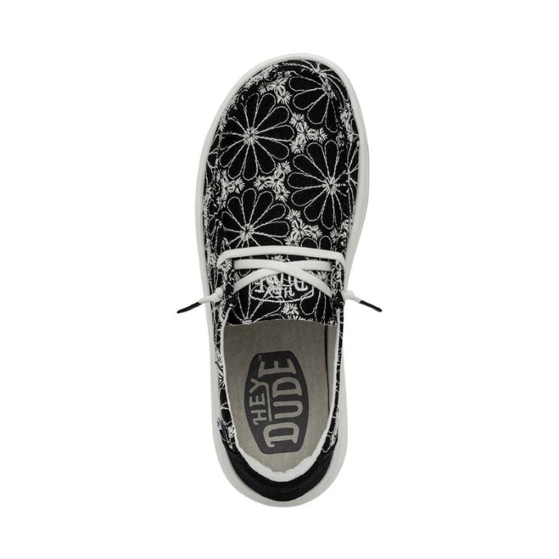 Black Hey Dude Wendy Rise Eyelet | HMCT63279