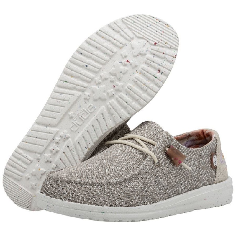 Grey Brown Hey Dude Wendy Knit II | ITFC86124