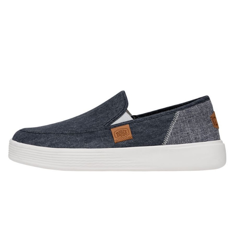 Navy Hey Dude Sunapee Craft | NSOX23057