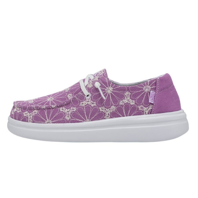 Purple Hey Dude Wendy Rise Eyelet | MYKC98027