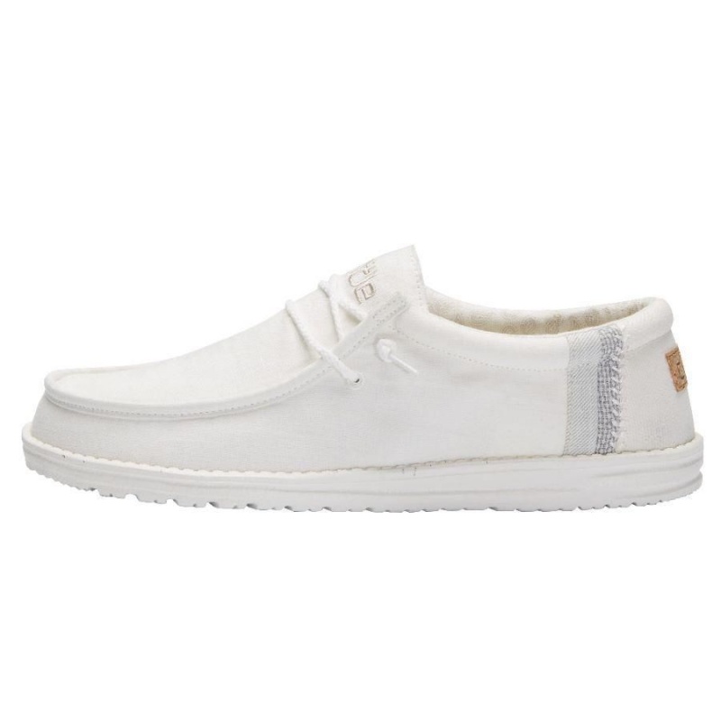 White Hey Dude Wally Break Stitch | FRSB30846